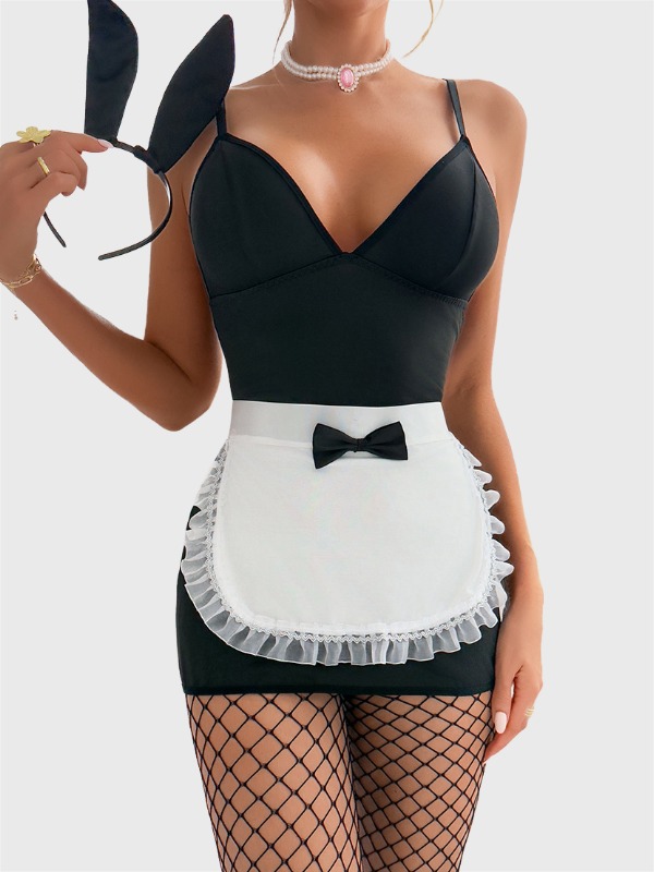 Lingerie - Ellolace Lencería de Halloween para Mujer,