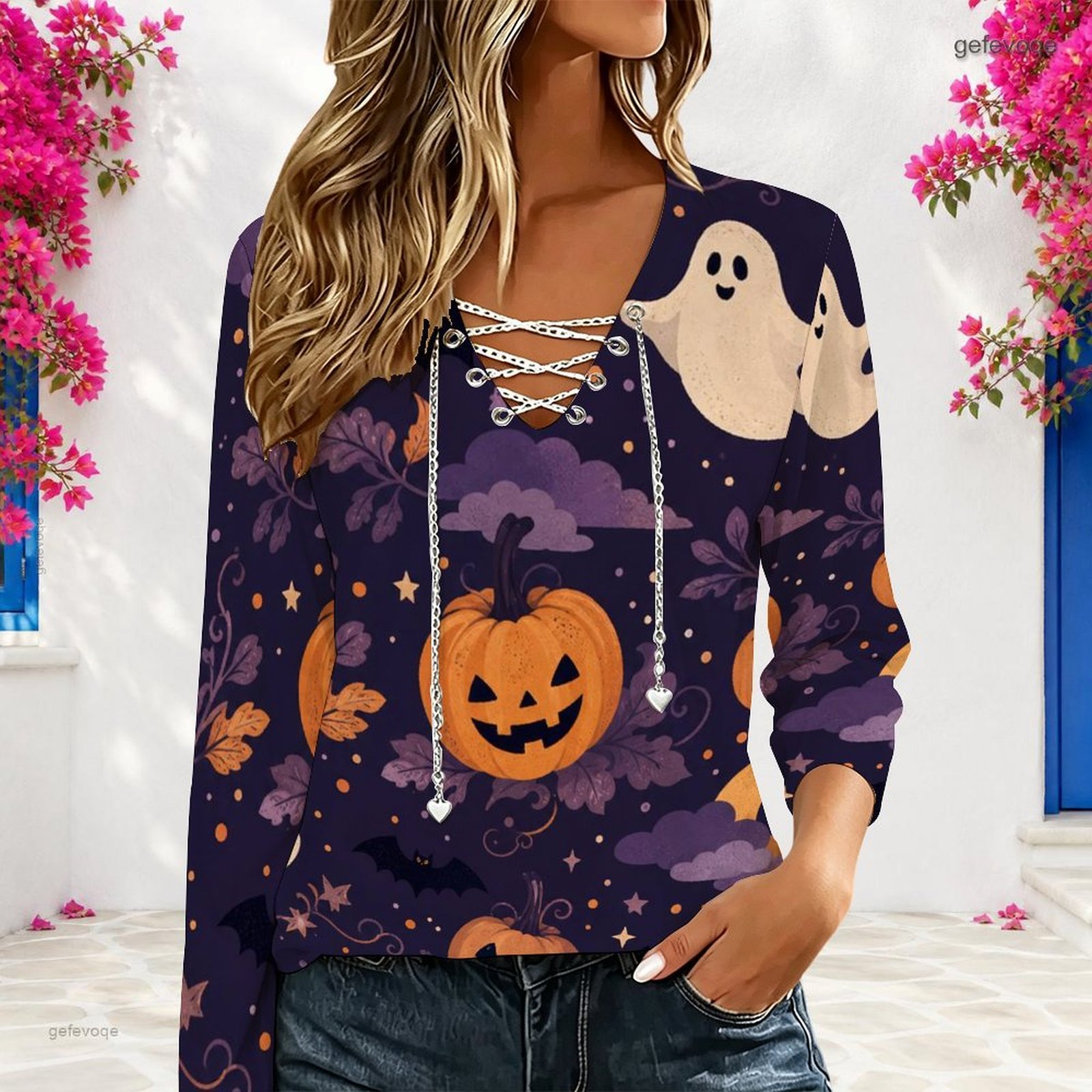 Blusa Casual Holgada para Muje - Blouses reseña y precio
