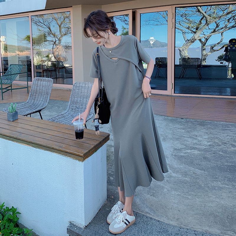 Vestido Camisero Holgado de Es - Korean Style A Line Shirt Dress reseña y precio