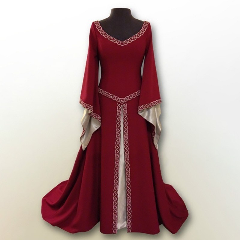 Vestido retro de manga larga,  - Skirts reseña y precio
