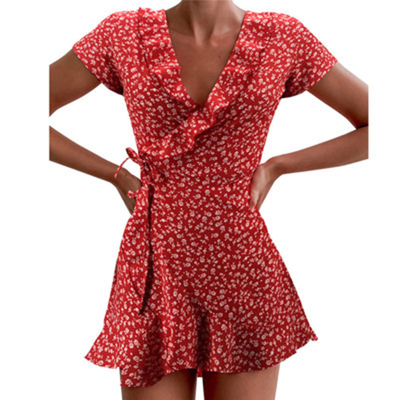 Vestido acampanado Floal de ve - French Vintage Floral Midi Dress reseña y precio