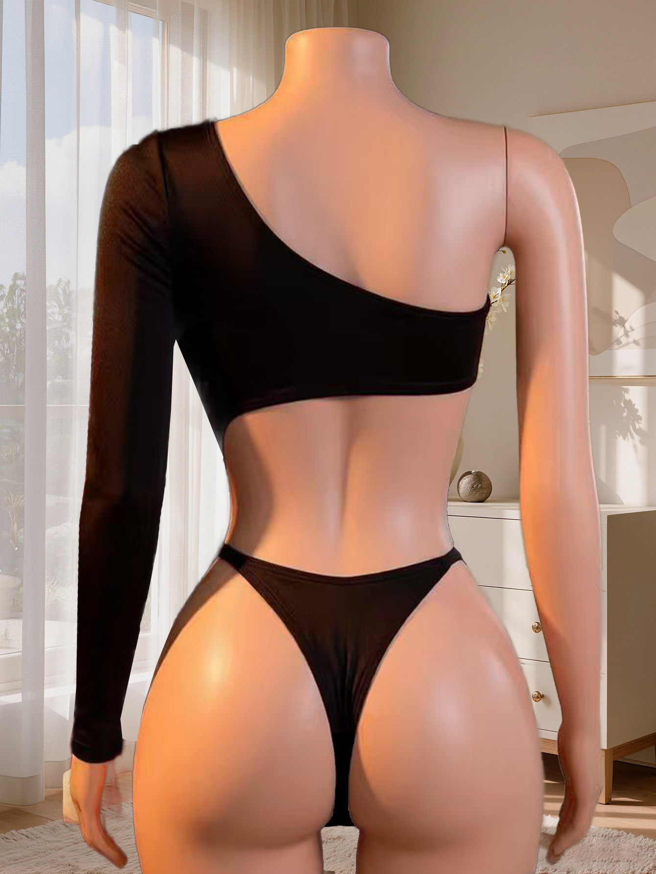 Body de manga larga con un sol - Lingerie reseña y precio
