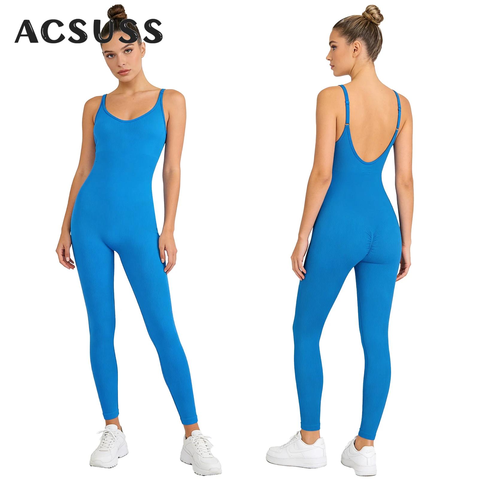 Mono de yoga para mujer, de un - Seamless Ribbed Workout Tank Top reseña y precio