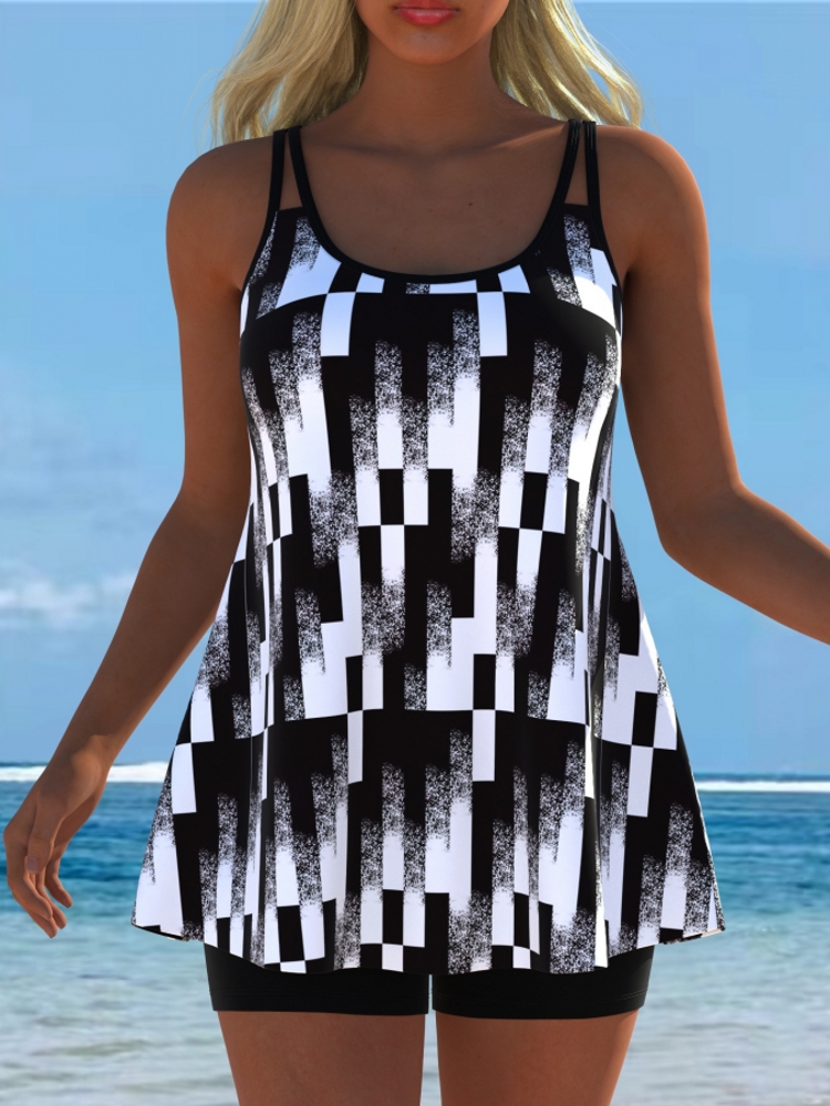 Nuevo conjunto de Tankini, tra - Swimwear reseña y precio