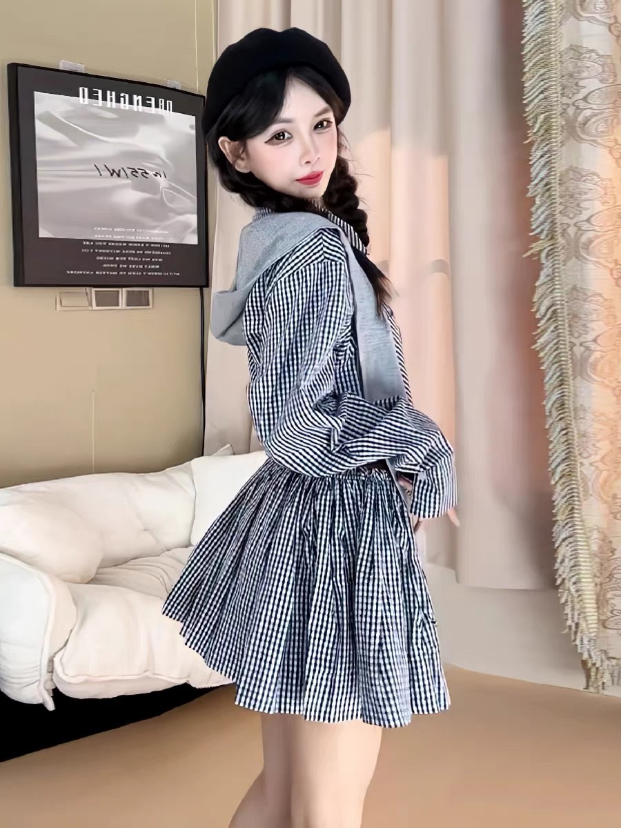 Vestido Camisero Estilo Corean - Korean Style A Line Shirt Dress reseña y precio