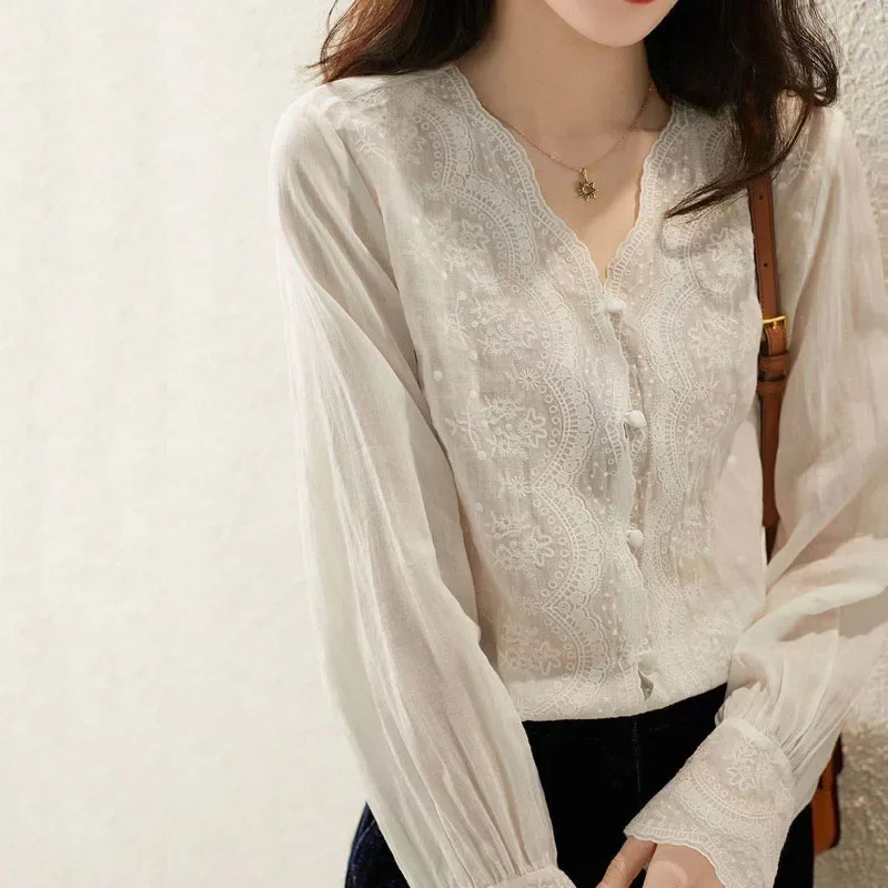 GELITAYIN, blusa de lino de ma - Casual Loose Linen Shirt Dress reseña y precio