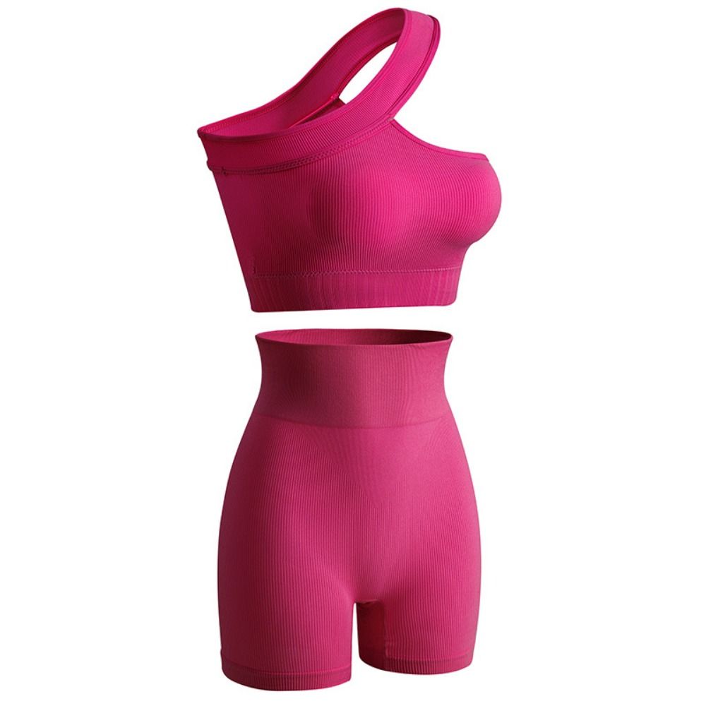 Conjunto Deportivo Casual de 2 - Seamless Ribbed Workout Tank Top reseña y precio