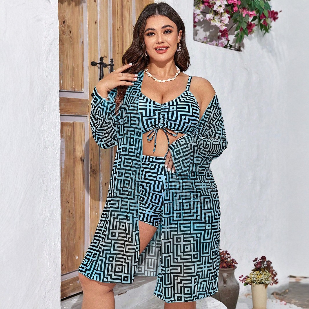 Traje de baño de talla grande  - Tops reseña y precio