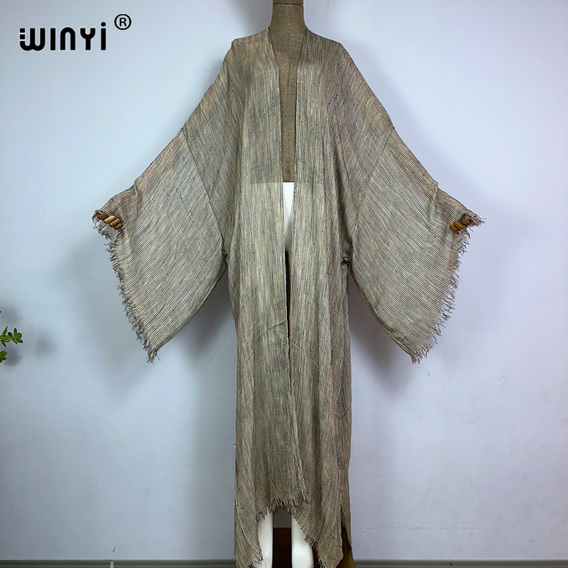 WINYI Nuevo Cárdigan Suave de  - Boho Summer Beach Maxi Dress reseña y precio